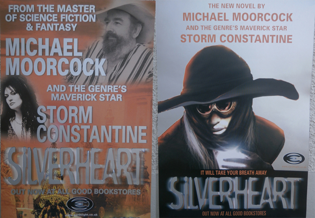 <b><I> Silverheart</I></b>, double-sided poster, issued by Earthlight